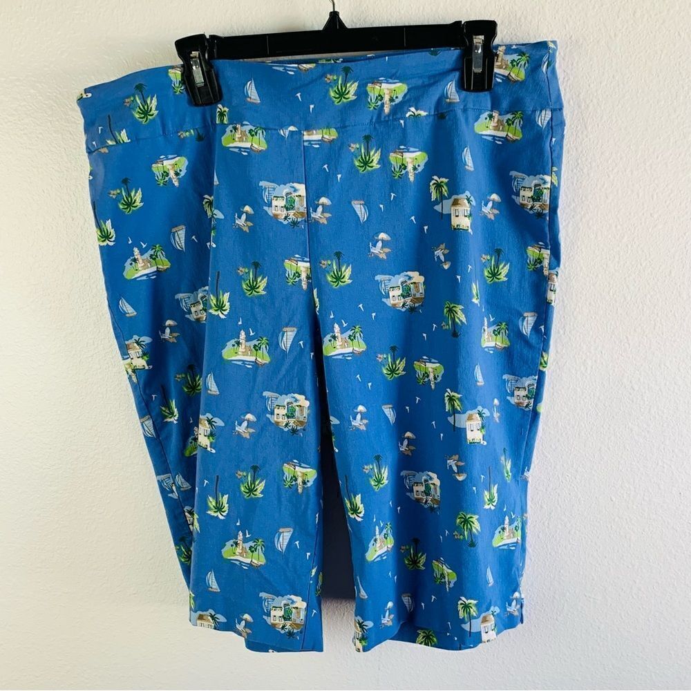 Counterparts‎ Novelty Beach Blue Bermuda Shorts